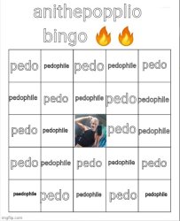 Groomers Bingo Meme Template