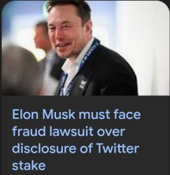Musk fraud lawsuit Meme Template