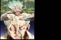 dr stone meme Meme Template