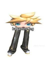 Kagamine leg Meme Template