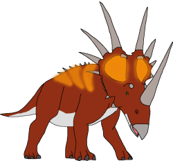 Male Styracosaurus Lux (Paleoverse + EOIverse) Meme Template