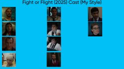 Fight or Flight (2025) Cast (My Style) Meme Template