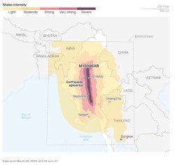 Myanmar Earthquake Meme Template