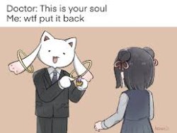 Kyubey This Is Your Soul Meme Template