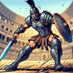 Gladiator Meme Template