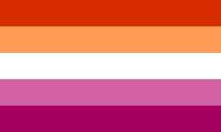 lesbian pride flag Meme Template
