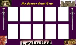 my fantasy quest team Meme Template
