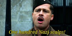 One hundred Nazi scalps Meme Template