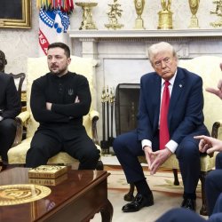 Trump Zelenskyy meeting Meme Template