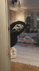Ghost face. Meme Template