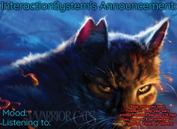 Interaction System's Announcement Meme Template