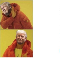 Trump Hotline Bling Meme Template