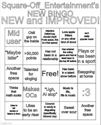 Square-Off_Entertainment’s NEW BINGO Meme Template