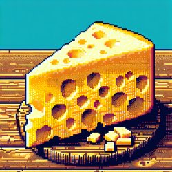 Cheese but Pixelated Meme Template