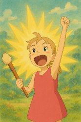 Ghibli X all the Y Meme Template