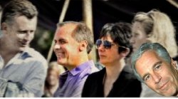 Mark Carney on Epstein Island Meme Template