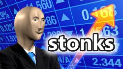 stonks Meme Template