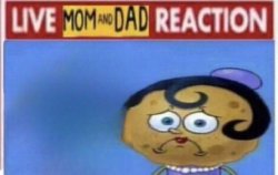 live mom and dad reaction Meme Template