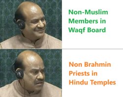 waqf board brahmin hindu temple meme funny Meme Template