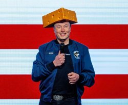 Cheesehead Elon Meme Template