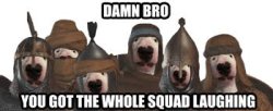 dog squad Meme Template