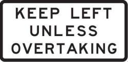 keep left Meme Template