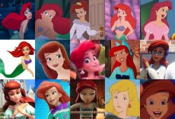 mermaid princess meme Meme Template