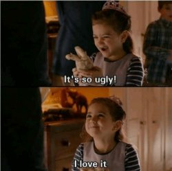 He's so ugly, I love it (2 panels) Meme Template