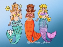 nintendo mermaids Meme Template