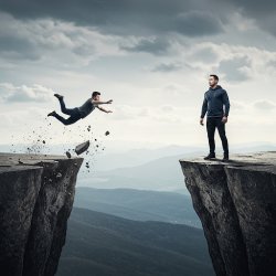 Bitcoin. XRP Falling Meme Template