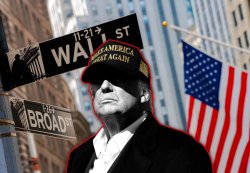 trump wall street Meme Template