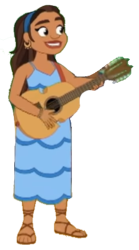 Mami Lulu Rivera in her Blue Dress Meme Template