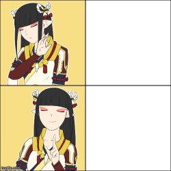 Drake Hotline Bling (Monster Hunter Version) Meme Template