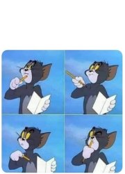 Tom Thinking Meme Template