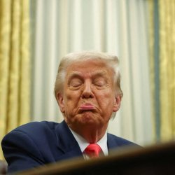 Trump Pouting Meme Template
