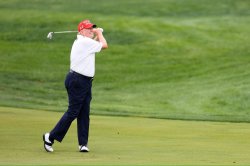 MRB Trump Golfing Meme Template