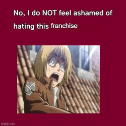 i hate this franchise Meme Template