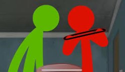 Green and Red with Viraband Meme Template