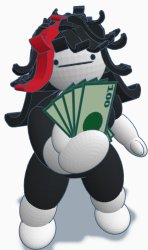 Claire money Meme Template