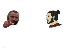 Hijab vs Chad Meme Template