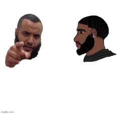 Mo vs Chad Meme Template