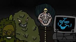 Me and the Scrybes Meme Template