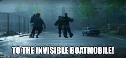 Invisible Boatmobile Meme Template