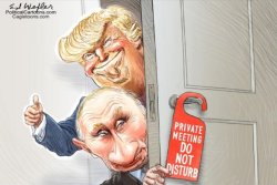Putin and Trump Meme Template