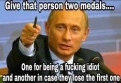 Putin Meme Template