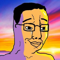 Happy chud Meme Template