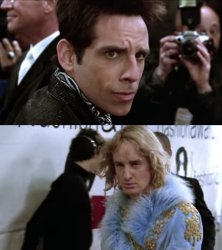 Zoolander Meme Template