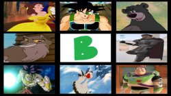 favorite b characters Meme Template
