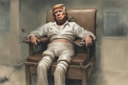 Crazy Trump senile dementia insane asylum restraint padded cell Meme Template