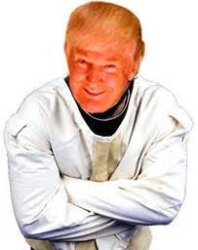 Trump crazy insane strait jacket senile dementia nuts Meme Template
